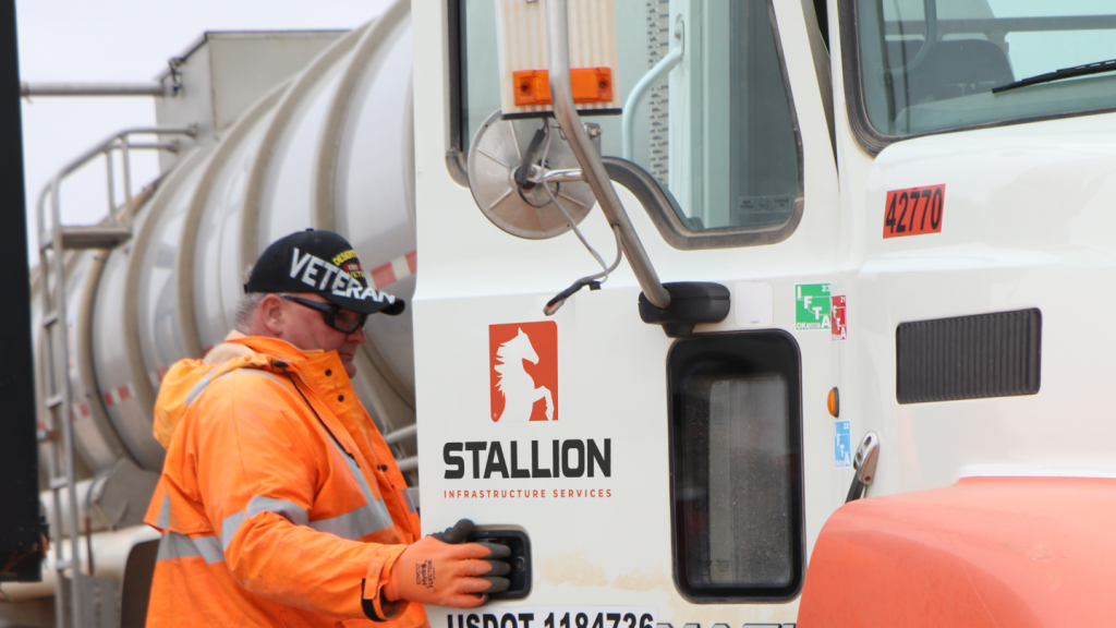 Veteran truck driver Stallion