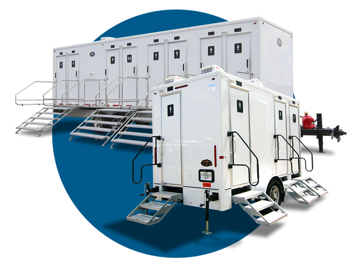 portable restroom trailer rental