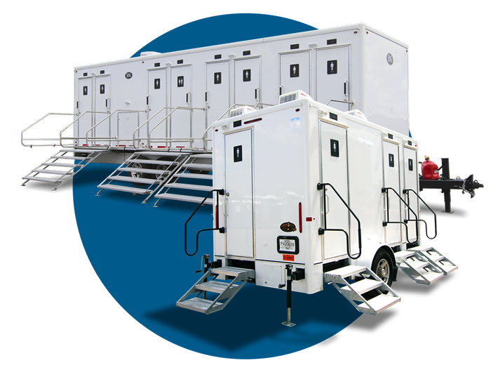 portable restroom trailer rental