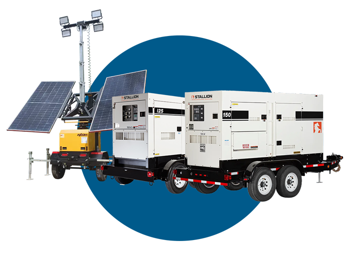 power and lighting rental