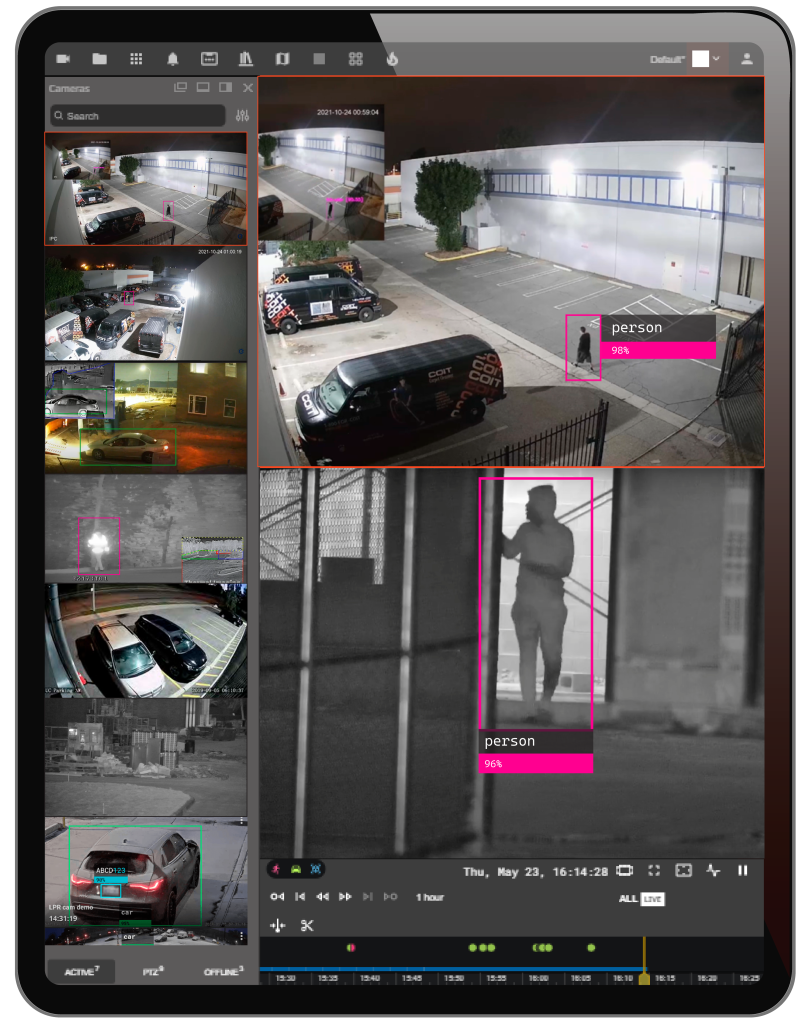 stallionVMS surveillance tablet