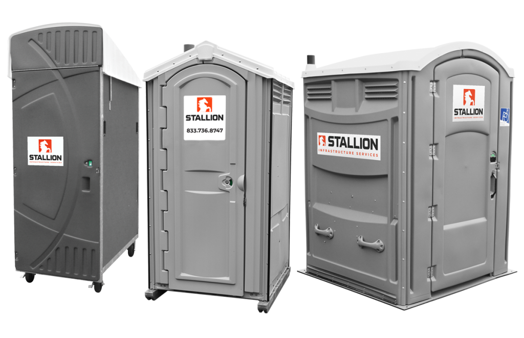 stallion portable toilets