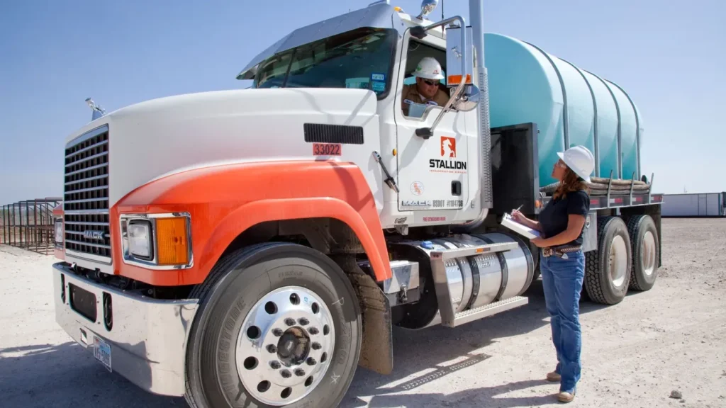 stallion truck and employees