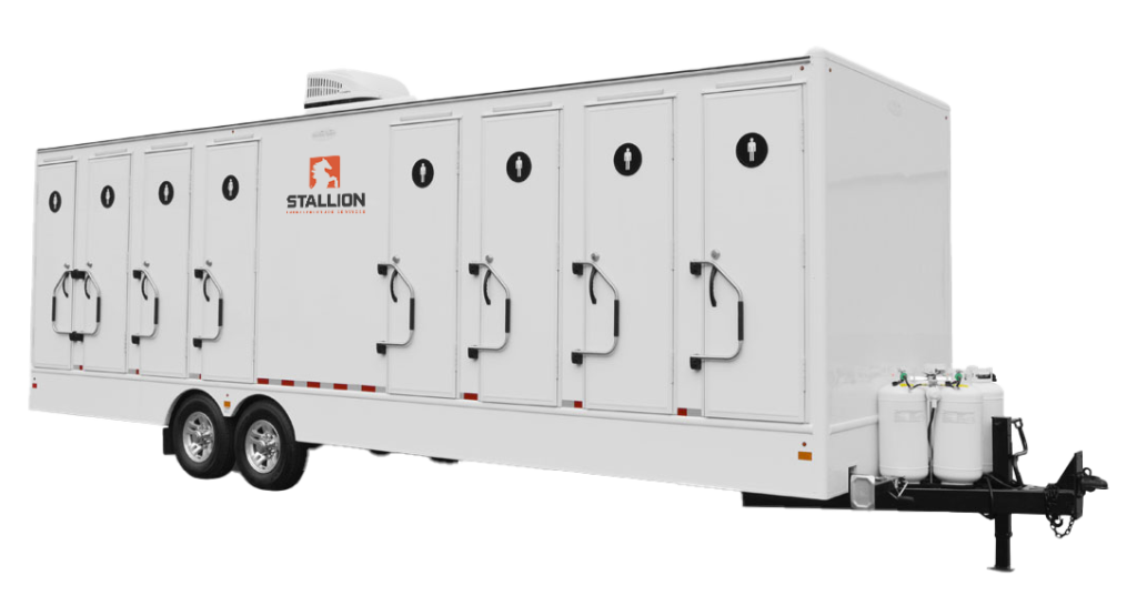 stallion 8 shower trailer
