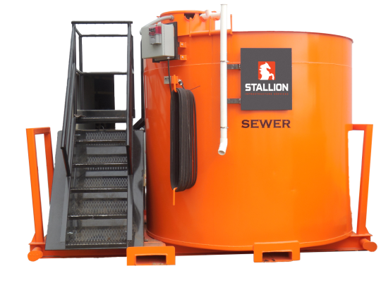 stallion Water and Sewer Tank All-Weather