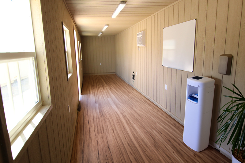 stallion container office interior