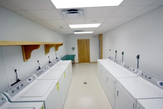 stallion laundry building interior