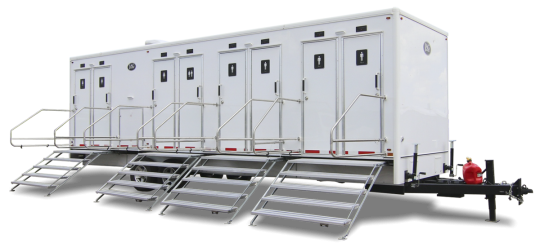 stallion luxury restroom trailer 8-stall 8-door