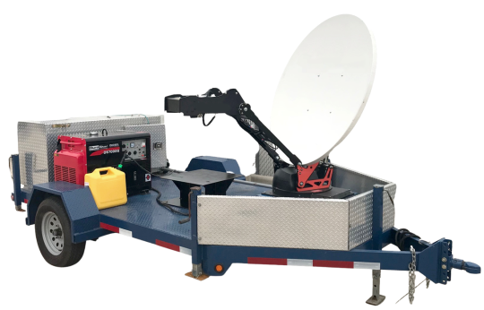 stallion vsat trailer